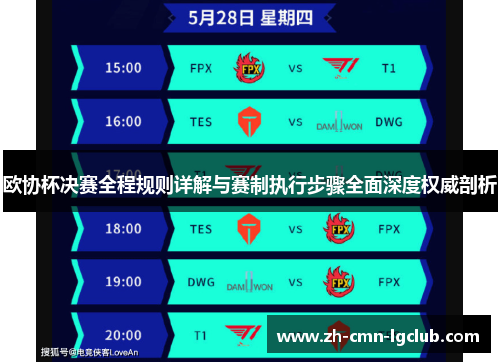 欧协杯决赛全程规则详解与赛制执行步骤全面深度权威剖析